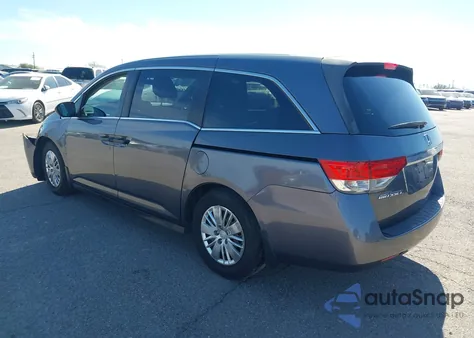 2016 Honda Odyssey Lx z USA, uszkodzony, nr VIN 5FNRL5H25GB005675